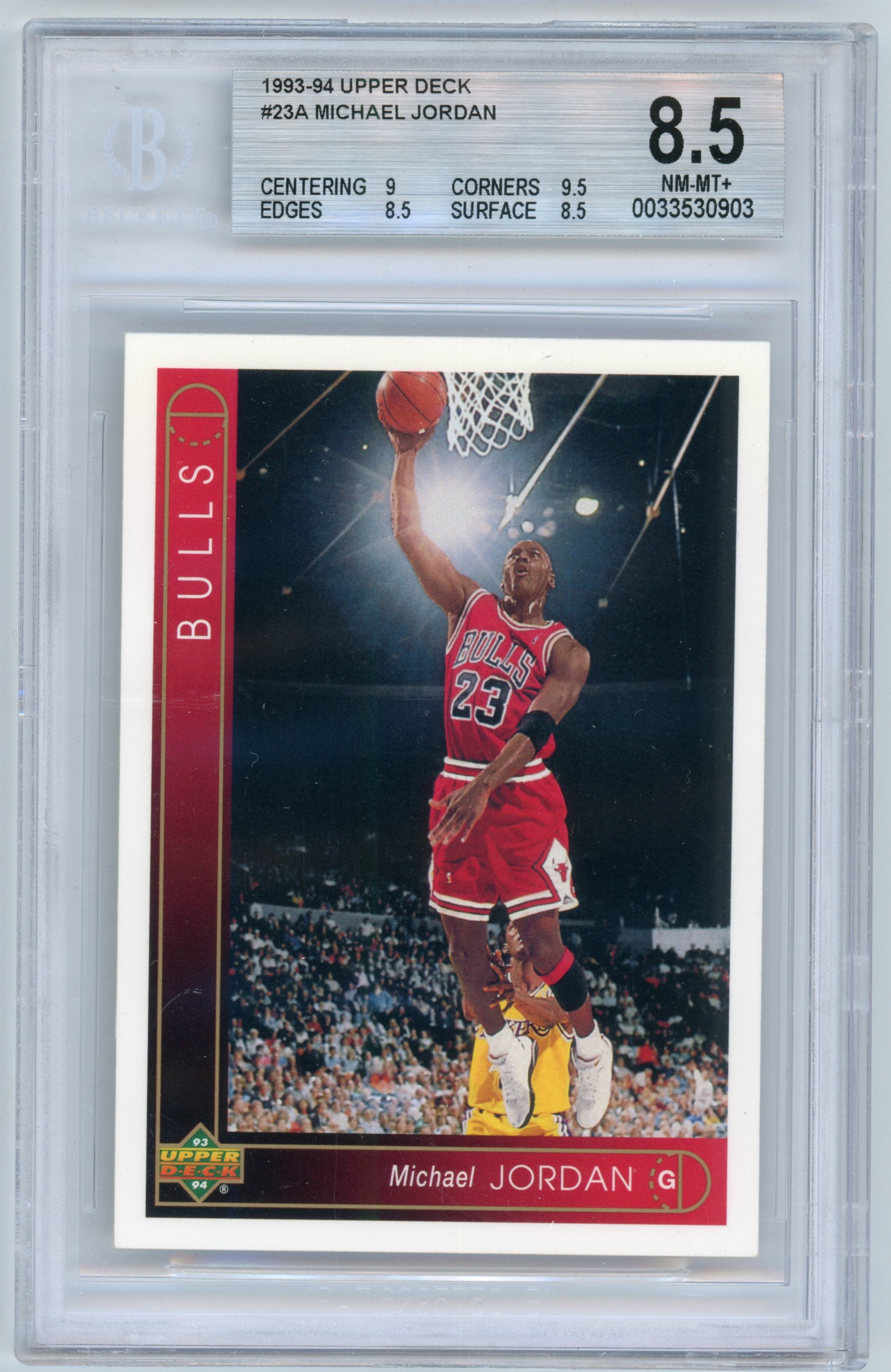 1993-94 Upper Deck - Michael Jordan BGS 8.5