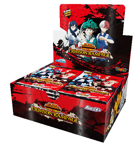 My Hero Academia CCG  Wave 2 Crimson Rampage Pack