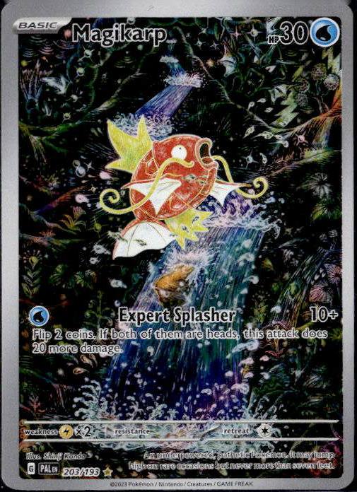 Magikarp Paldea Evolved  Illustration Rare  203/193 (OC)