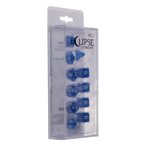 ULTRA PRO Eclipse 11 Dice Set: Pacific Blue