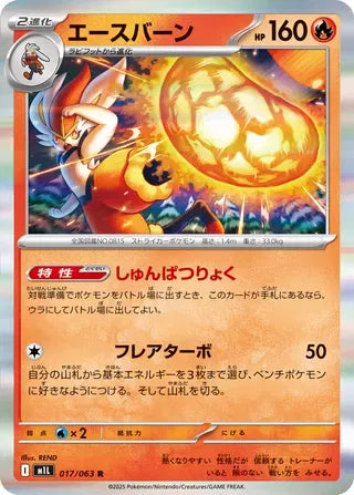Cinderace - Holo Rare - 017/063