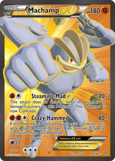 Machamp EX - Ultra Rare - 90/98 MP