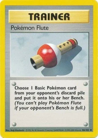 Pokemon Flute - Uncommon - 86/102 HP