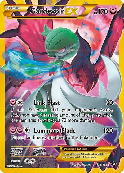 Gardevoir EX (Secret) Secret Rare 116/114 (LP)