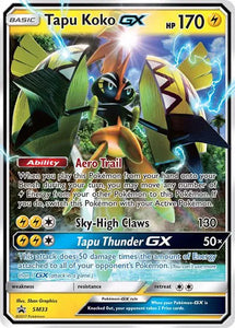 Tapu Koko GX Pokemon • Promo • SM33 (B)