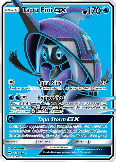 Tapu Fini GX - Ultra Rare - 133/147 LP
