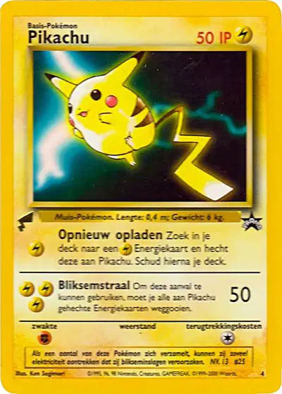 Pikachu (Movie) Pokemon • Promo • 4 (B)