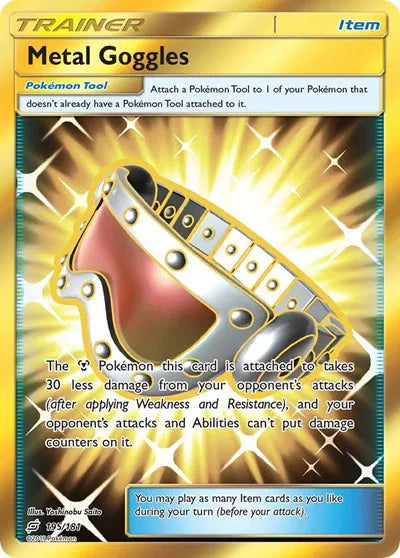 Metal Goggles (Secret) Pokemon • Secret Rare • 195 (B)