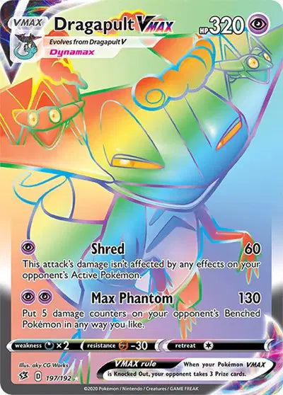 Dragapult VMAX (Secret) Pokemon • Secret Rare • 197/192