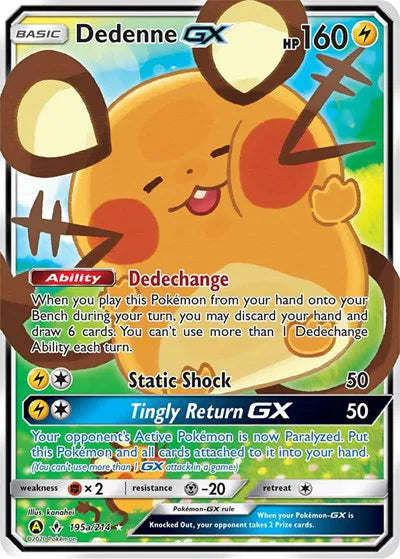 Dedenne GX - Promo - 195a/214
