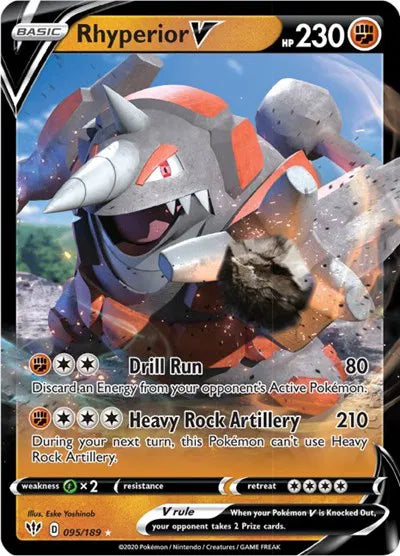 Rhyperior V - Double Rare - 095/189