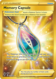 Memory Capsule (Secret) Pokemon • Secret Rare • 202/185 (B)