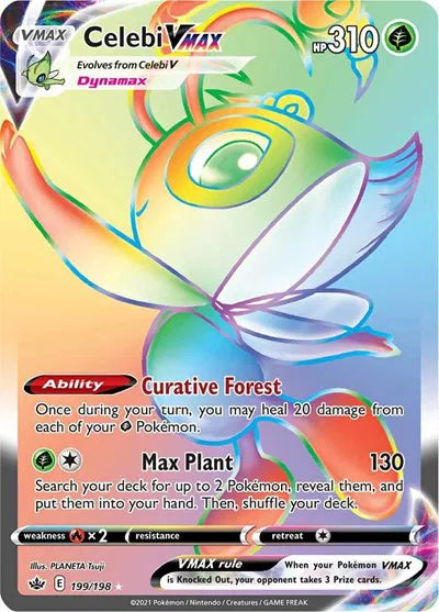 Celebi VMAX - Secret Rare - 199/198