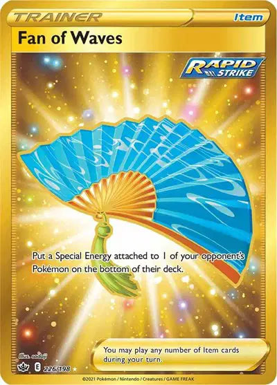 Fan of Waves (Secret) Chilling Reign  Secret Rare  226/198