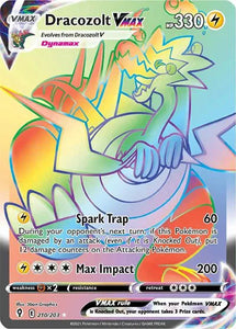 Dracozolt VMAX (Secret) Pokemon • Secret Rare • 210/203 (B)