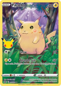 Pikachu Pokemon • Holo Rare • 005/025 (B)