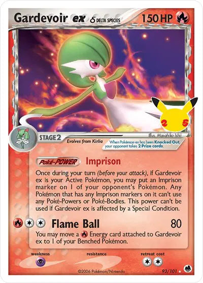 Gardevoir ex (Delta Species) Pokemon • Classic Collection • 93/101 (B)
