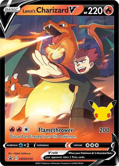 Lance's Charizard V Pokemon • Promo • SWSH133