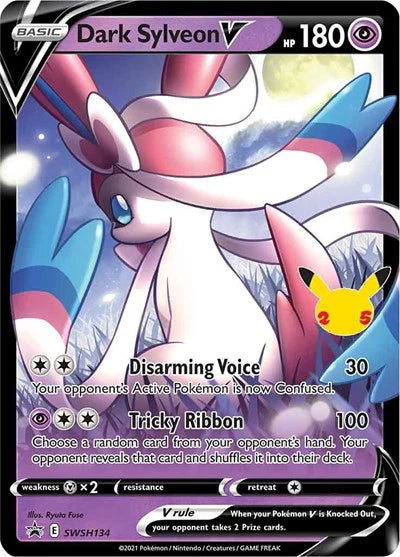 Dark Sylveon V Pokemon - Promo - SWSH134