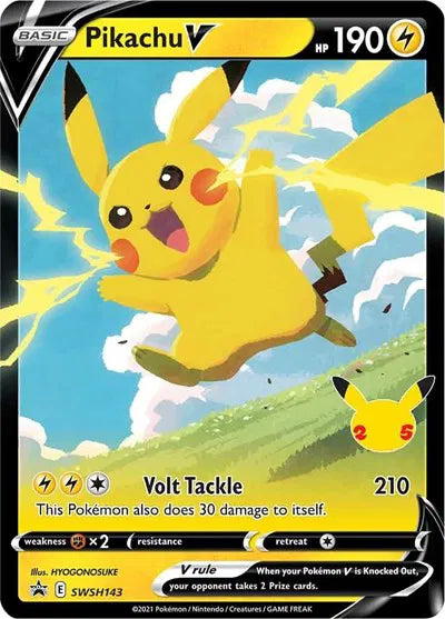 Pikachu V Pokemon - Promo - SWSH143