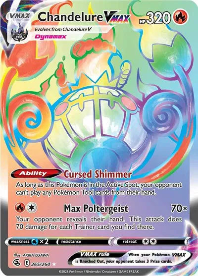 Chandelure VMAX - Secret Rare - 265/264