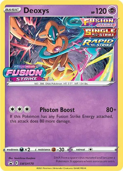 Deoxys SWSH170 Sealed Prerelease Deck