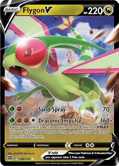 Flygon V - Double Rare - 106/172