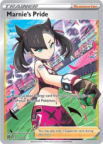 Marnie's Pride (Full Art) Brilliant Stars  Ultra Rare  171/172