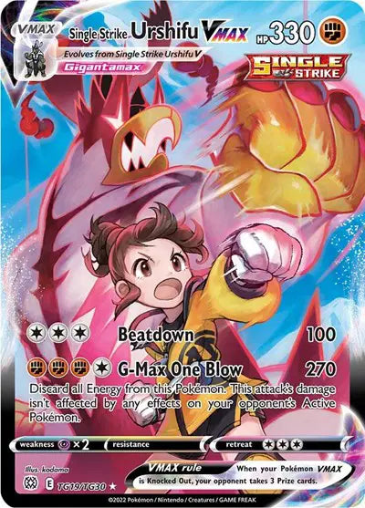 Single Strike Urshifu VMAX - Ultra Rare - TG19/TG30