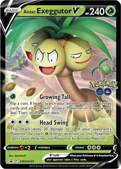 Alolan Exeggutor V - Promo - SWSH225