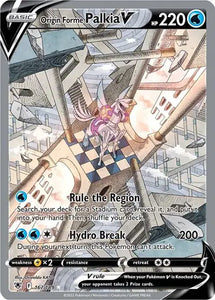 Origin Forme Palkia V (Alternate Full Art) Astral Radiance  Ultra Rare  167/189