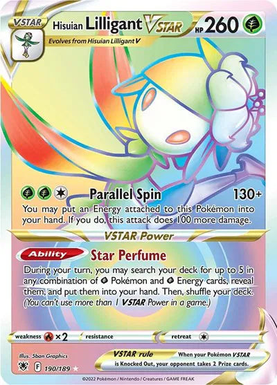 Hisuian Lilligant VSTAR - Ultra Rare - 190/189