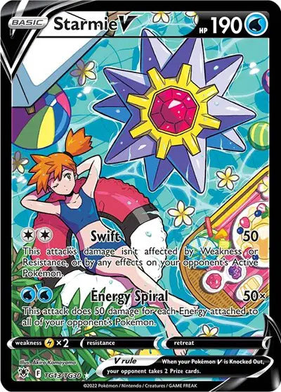 Starmie V Pokemon • Ultra Rare • TG13/TG30
