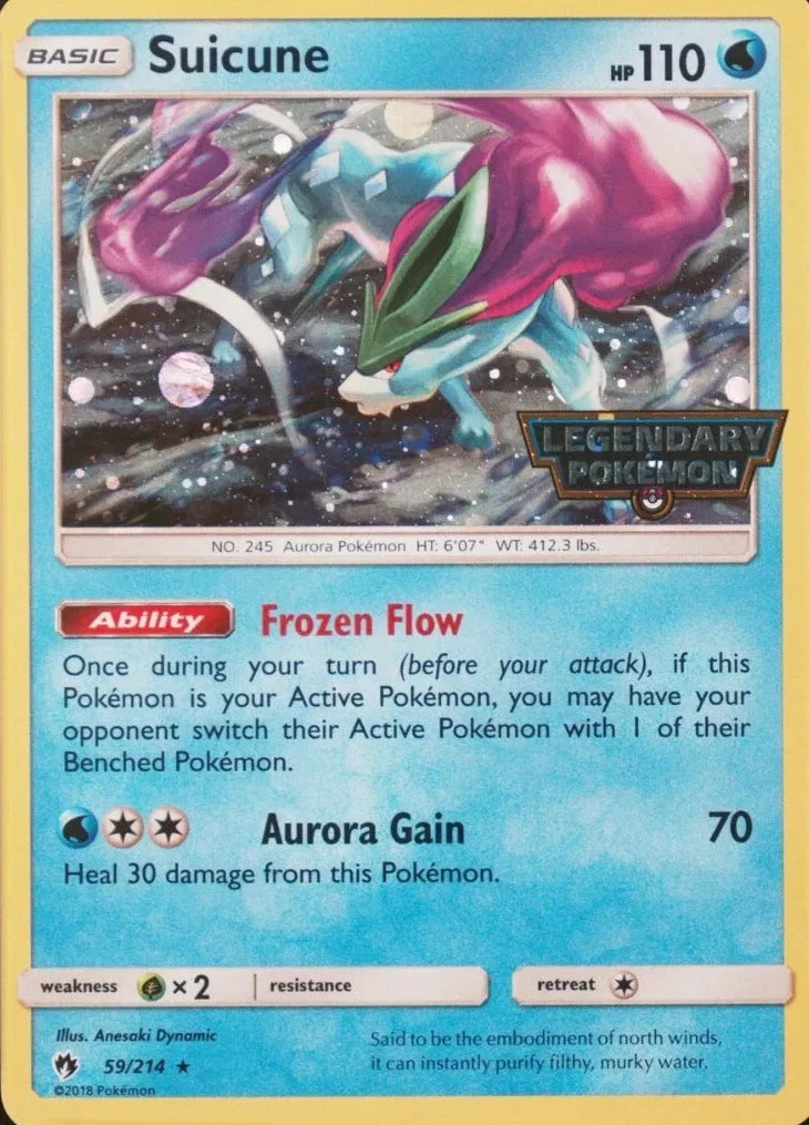 Suicune - Stamped Promo - 59/214 (B)
