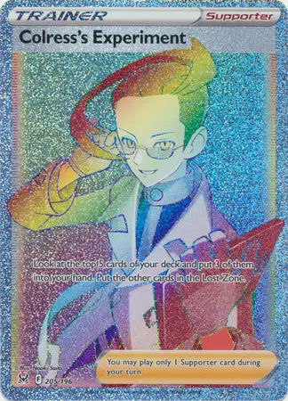 Colress's Experiment (Secret) Lost Origin  Secret Rare  205/196