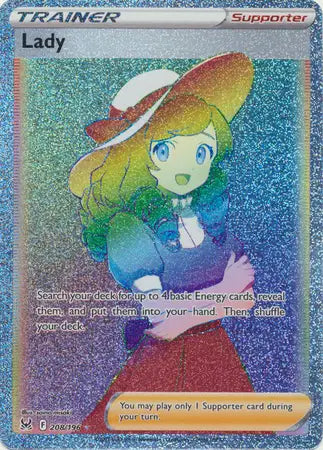 Lady (Secret) Lost Origin  Secret Rare  208/196