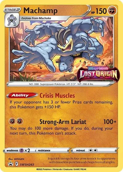 Machamp SWSH243 Sealed Prerelease Deck