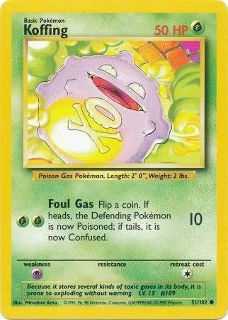 Koffing - Common - 51/102 MP