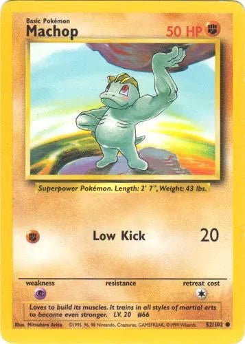 Machop - Common - 52/102