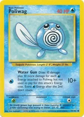 Poliwag - Common - 59/102 LP