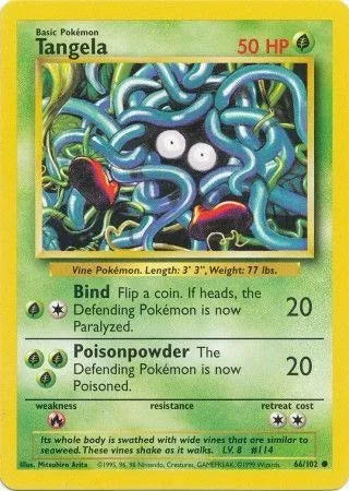 Tangela - Common - 66/102 MP