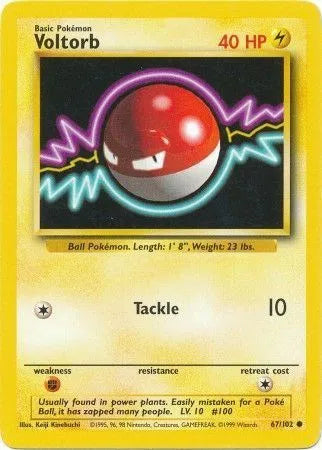 Voltorb - Common - 67/102
