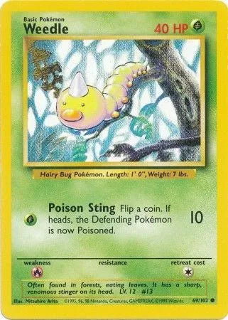 Weedle - Common - 69/102 MP
