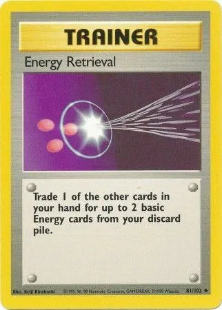 Energy Retrieval - Uncommon - 81/102 HP