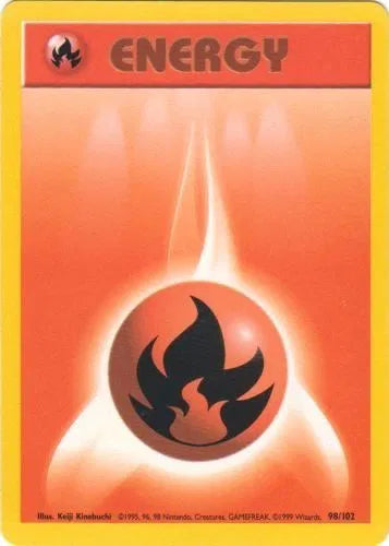 Fire Energy - Common - 98/102 DMG