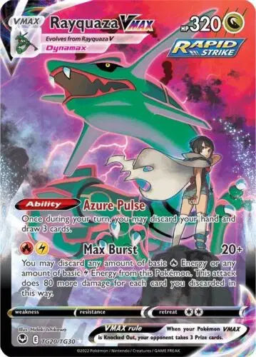 Rayquaza VMAX Ultra Rare TG20/TG30