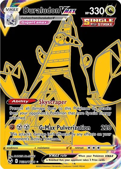 Duraludon VMAX (Secret) Pokemon • Secret Rare • TG30/TG30 (B)