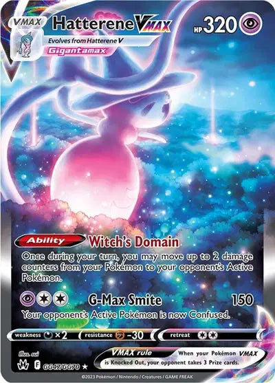 Hatterene VMAX Pokemon • Ultra Rare • GG47/GG70 (B)