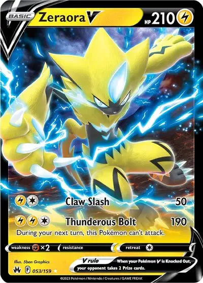 Zeraora V - Double Rare - 053/159