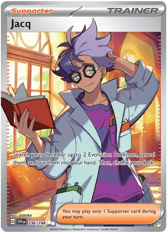 Jacq Pokemon • Ultra Rare • 236/198 (B)